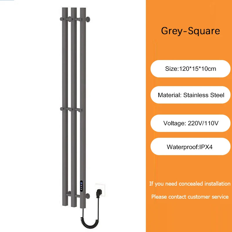 Electric Towel Rack Bathroom Towel Dryer Towel Radiator