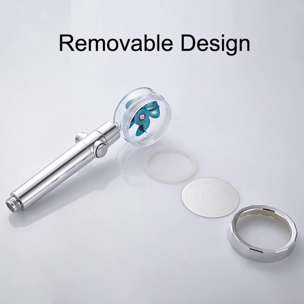 Water Saving Handhold Shower Head Nozzle Filter 360
