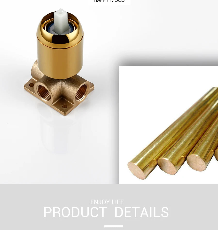 Bathroom Shower Faucet Bathroom Mixer Tap Bathtub Brass