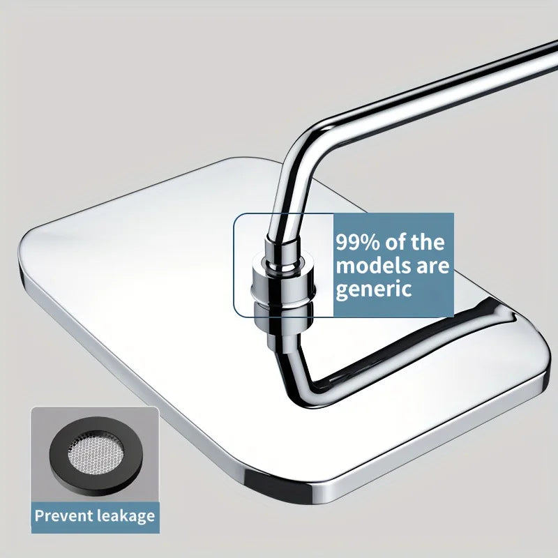 Large Panel Pressurized Top Spray Shower Booster Shower