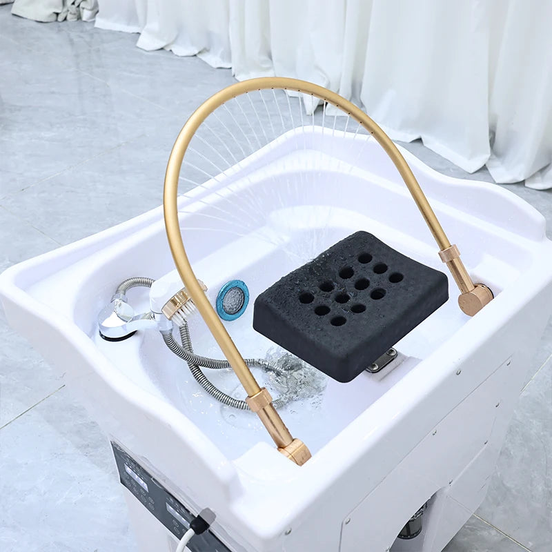 Japanese Style Head Therapy Care Shampoo Basin Reclining