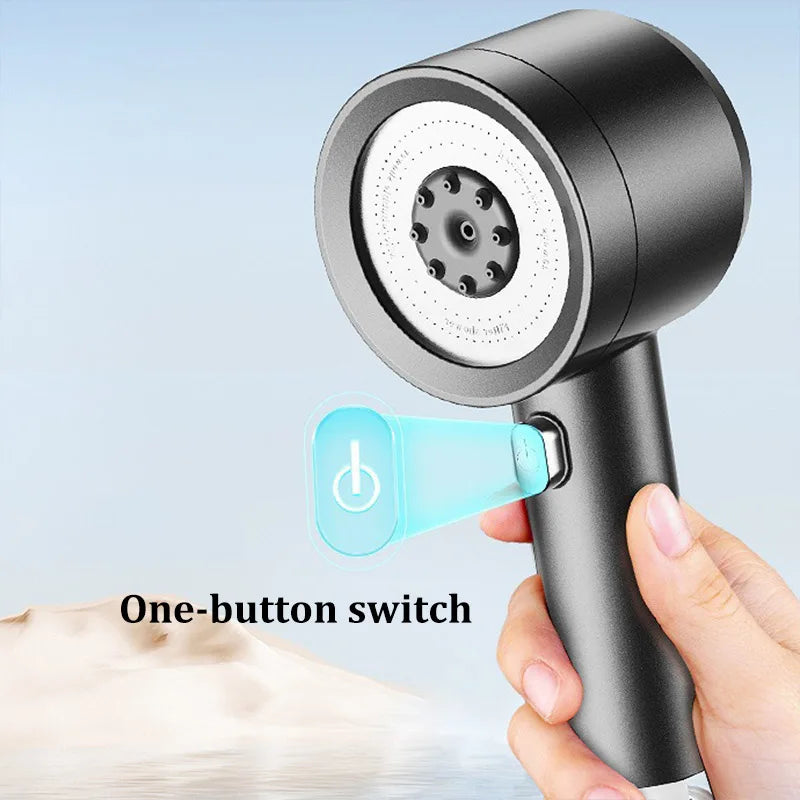 Modes High Quality Pressurized Shower Head Filter Water