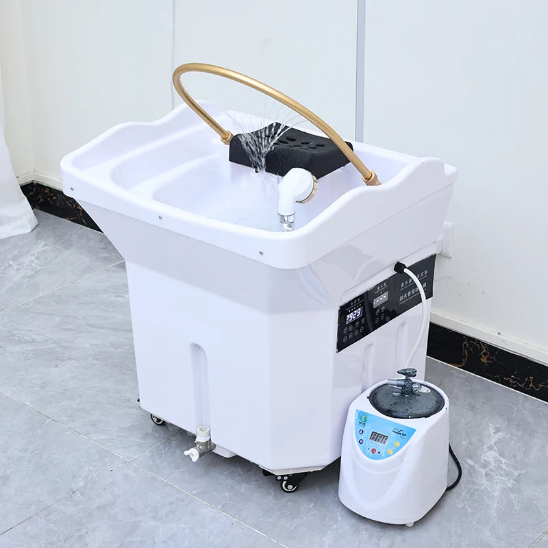 Japanese Style Head Therapy Care Shampoo Basin Reclining