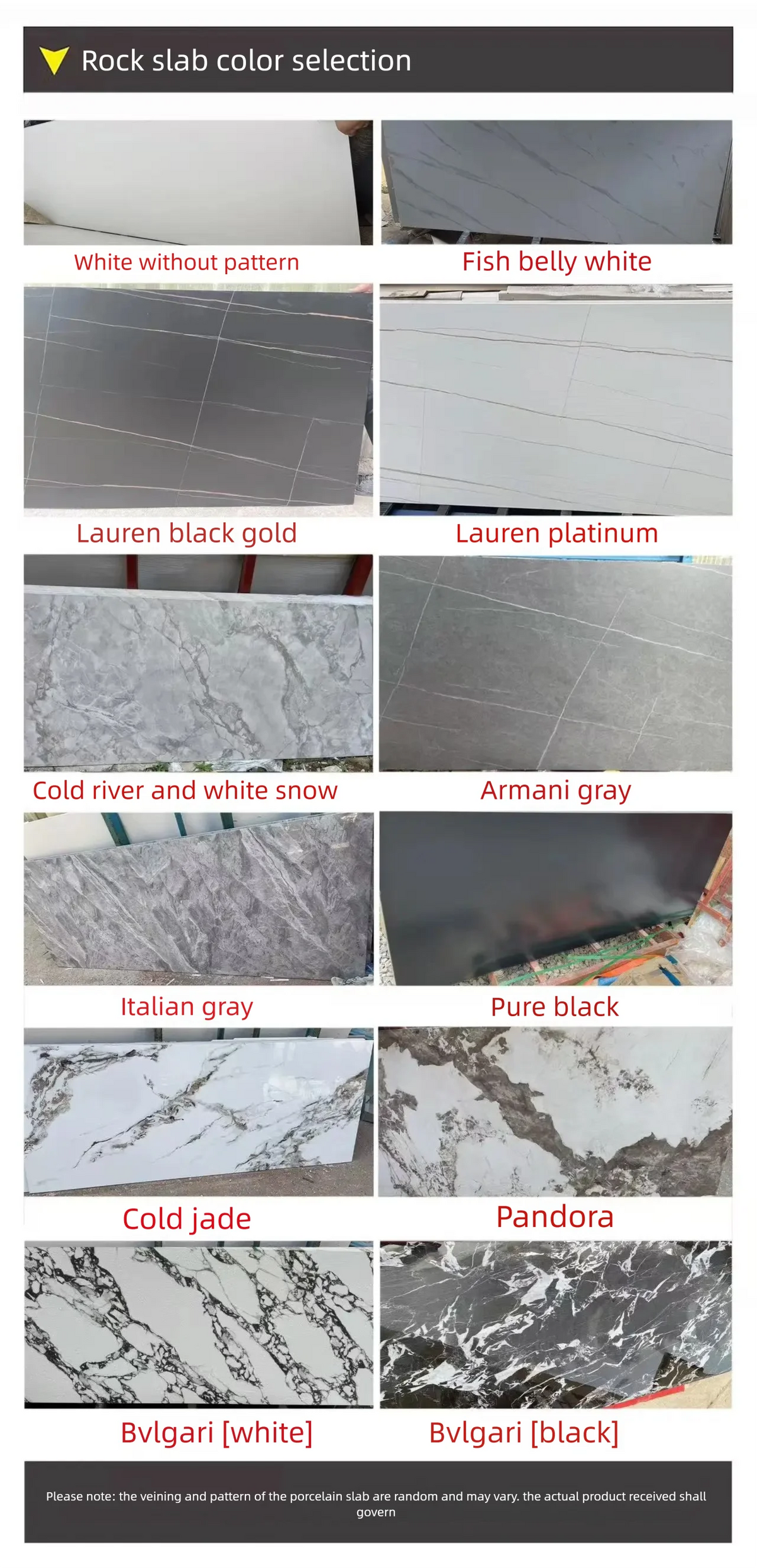 Designer Customized High-End Villa Light Luxury Rock Slab
