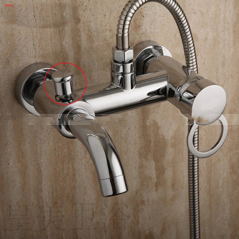 1pc Bathtub Shower Faucet Handle Mixing Valve Pull