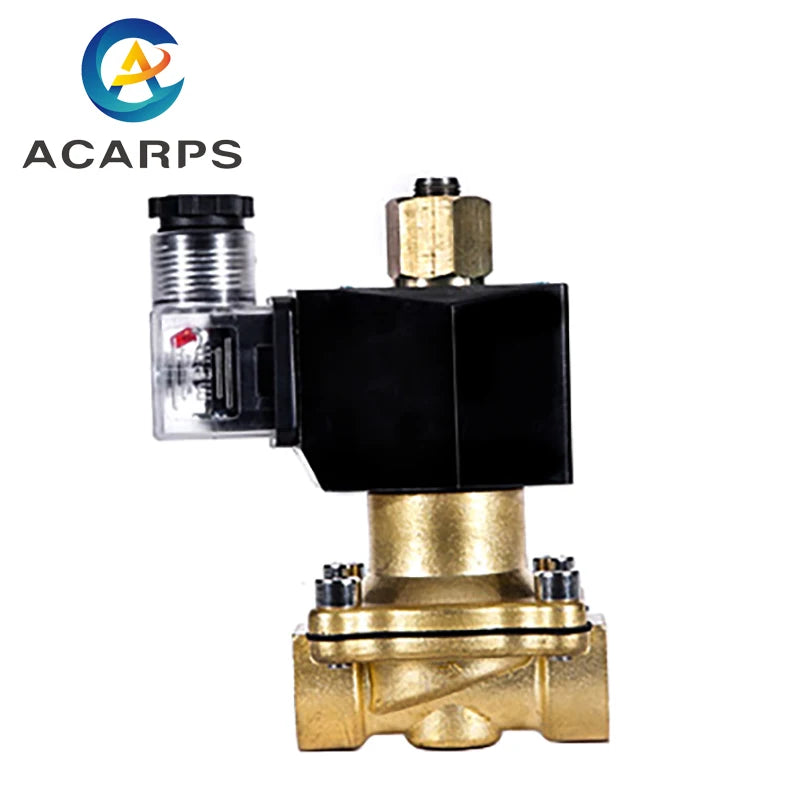 3/8 1/2 1-1/2 Brass Normally Open Solenoid Valve