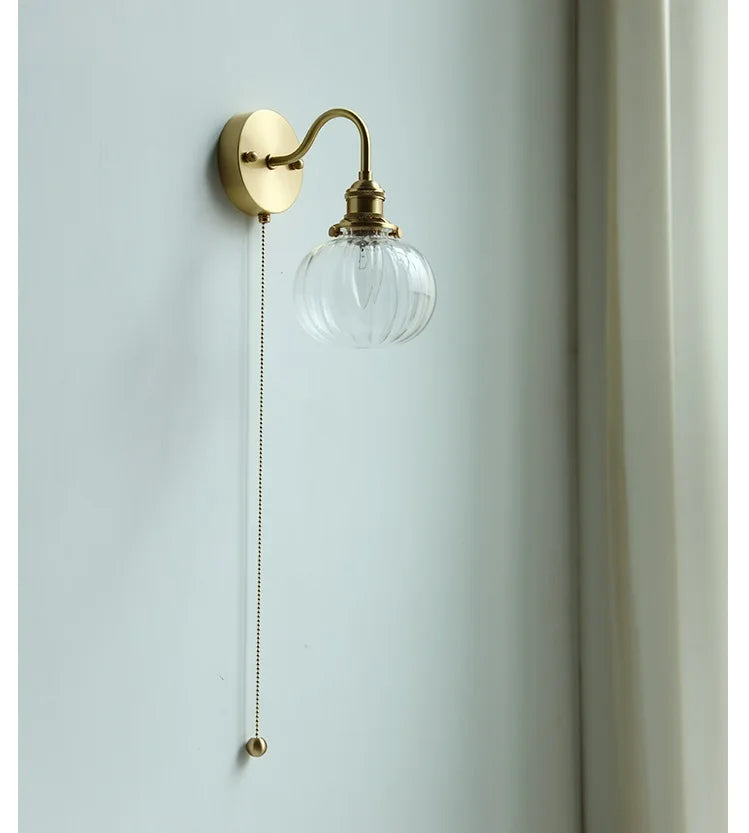 Iwhd Nordic Led Bathroom Mirror Light Fixture Pull