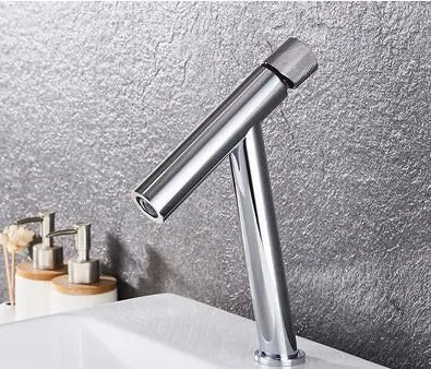 Tuqiu Basin Faucet Bathroom Lever Cold Brass Water