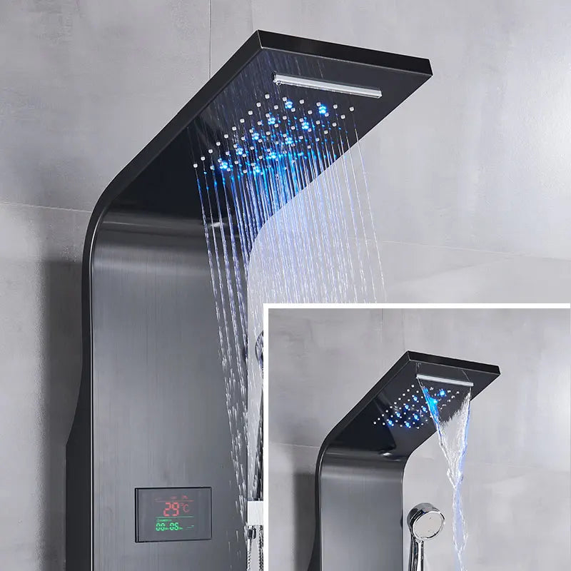 Led Bath Shower Faucet Digital Display Bath Shower