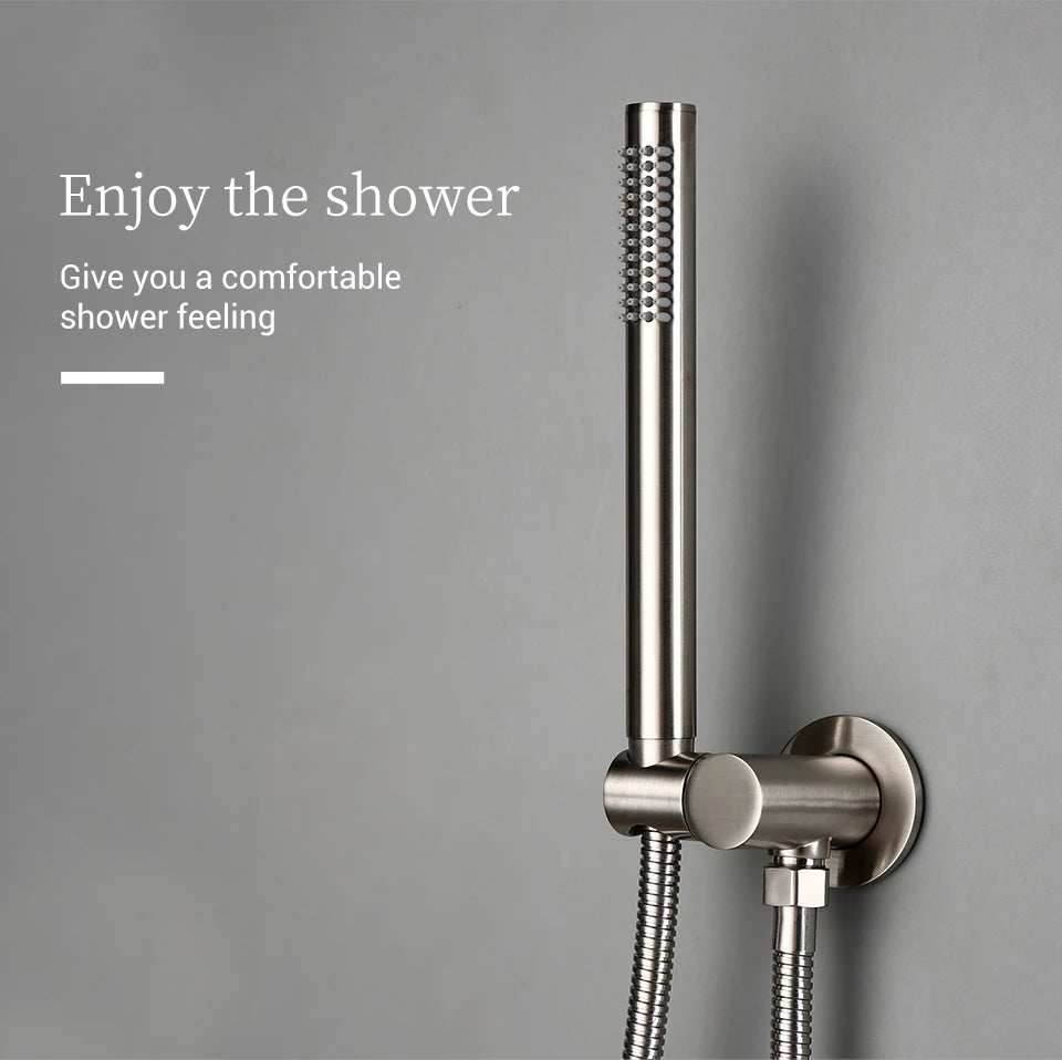 Bagnolux Shower Brass Drawing Concealed Wall Hanging Top