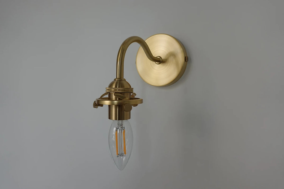 Iwhd Little Glass Ball Led Wall Light Fixtures