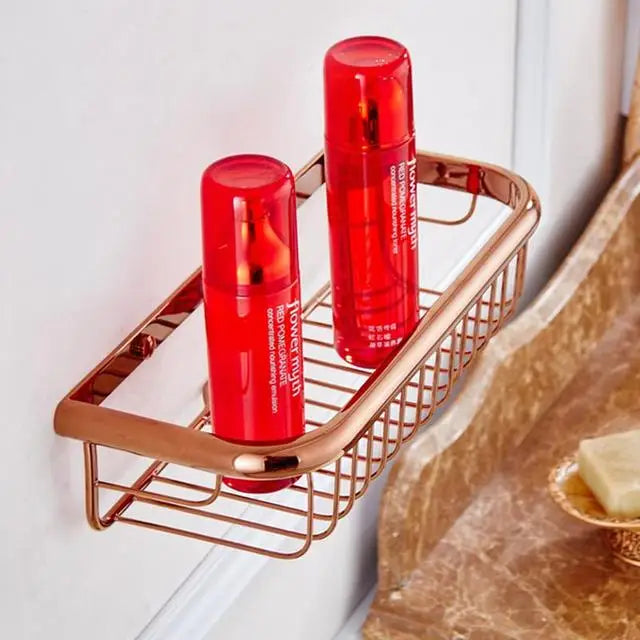 Biggers Luxury Rose Gold Copper Bathroom Paper Holder