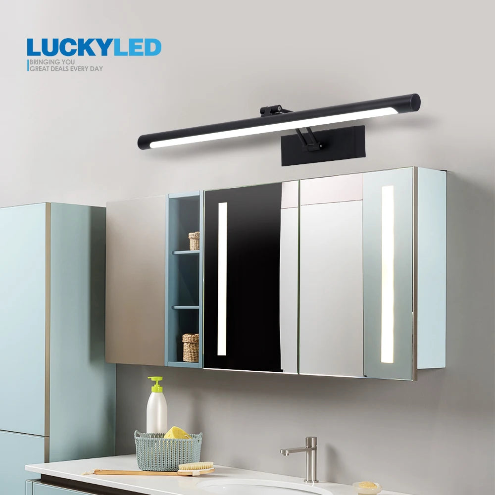 Luckyled Modern Mirror Light Bathroom Wall Lamp Loft