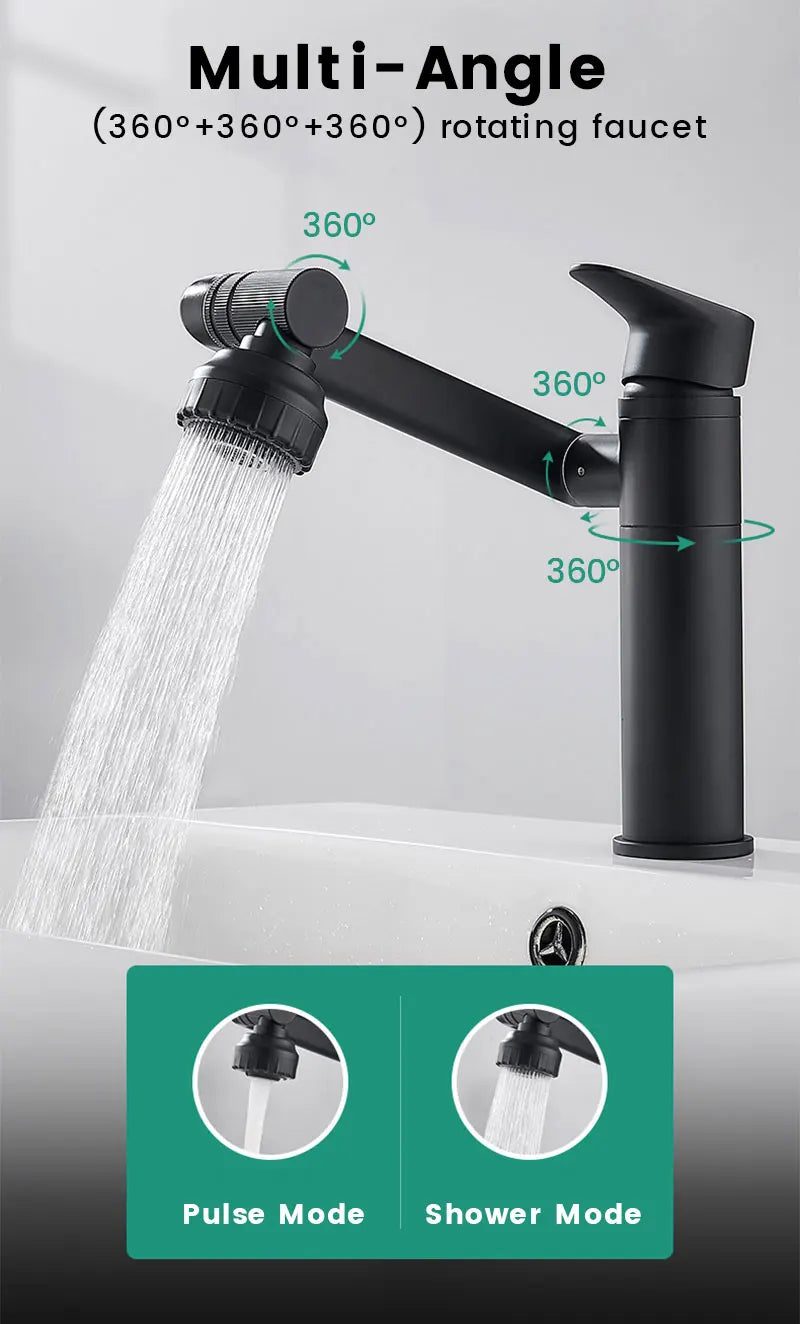 1080 Degree Basin Faucet Sink Faucet Bathroom Faucet