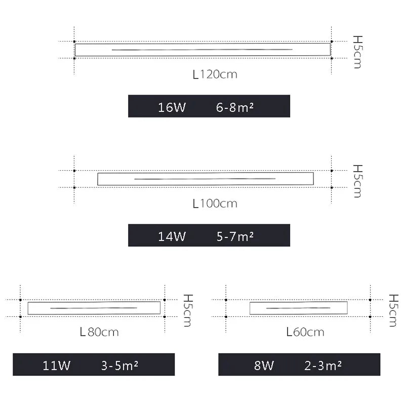 Nordic Led Lamp Decoration Wall Mirror Light Lighting