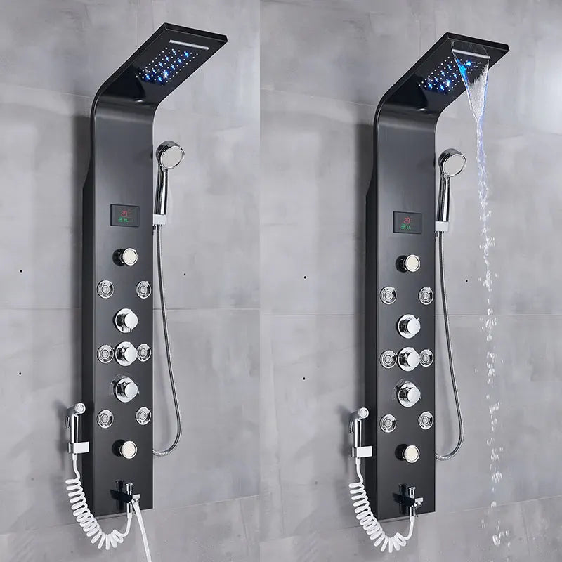 Led Bath Shower Faucet Digital Display Bath Shower