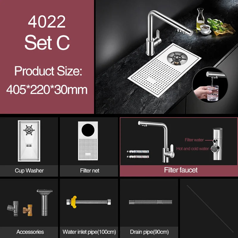 Asras Cup Washer Bar Counter Sink 304 Stainless