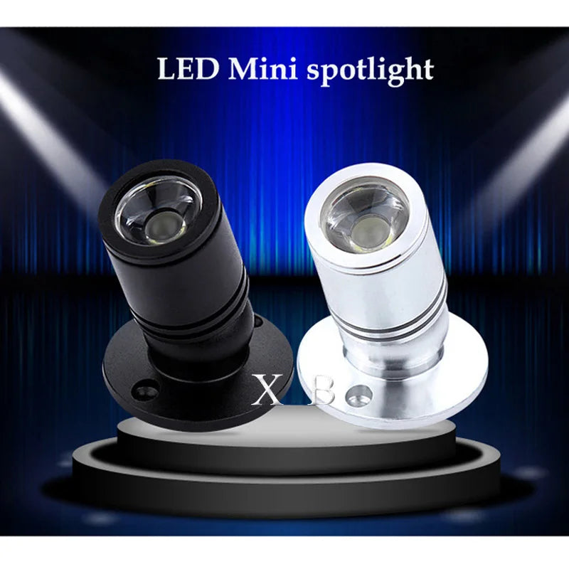 1w 3w Led Recessed Cabinet Mini Spot Light