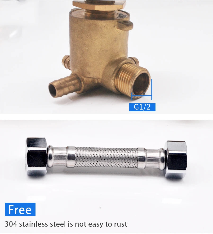 Split Type Thermostatic Shower Cabin Faucet Tap Shower