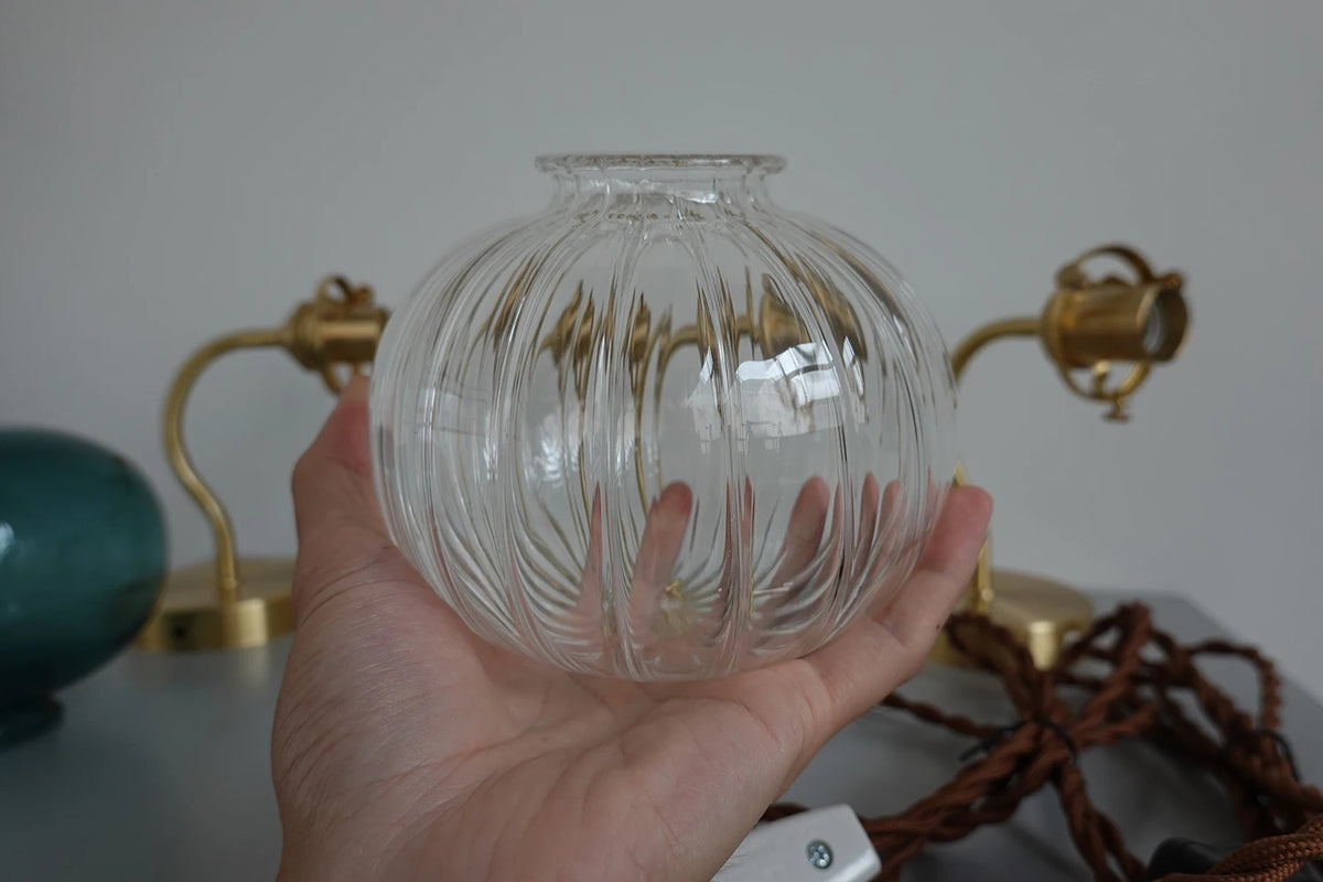 Iwhd Little Glass Ball Led Wall Light Fixtures