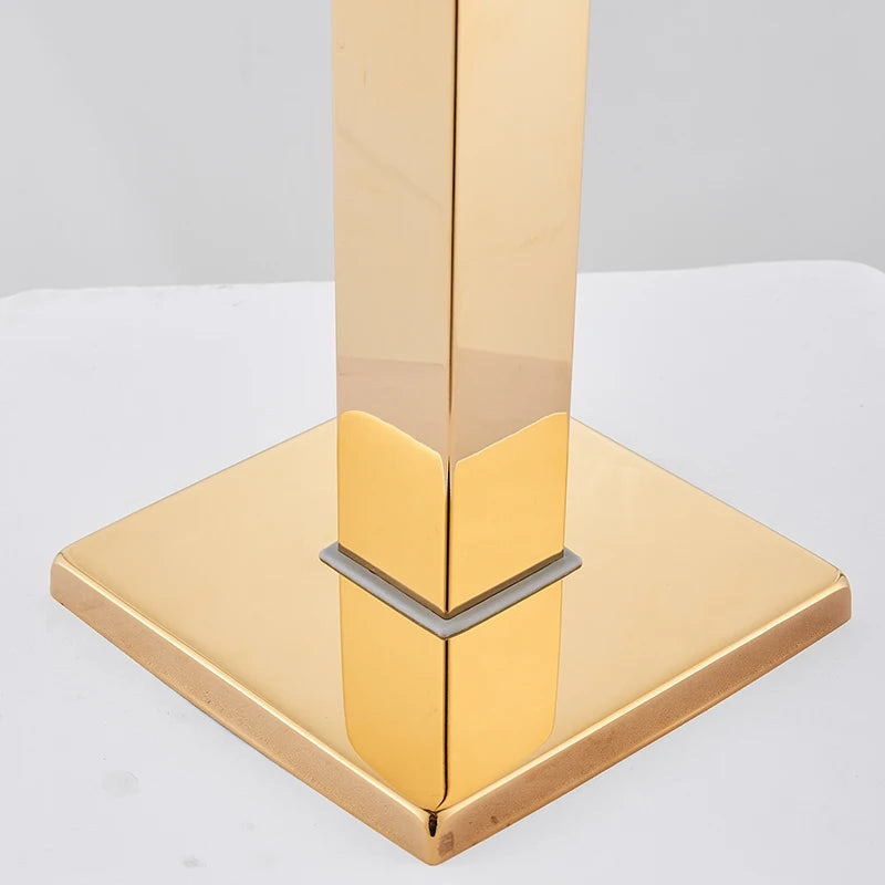 Rozin Golden Bathtub Shower Faucet Floor Mounted Bathroom