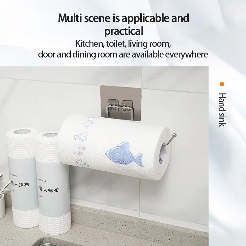 1/2pcs Hanging Toilet Paper Holder Roll Paper Holder