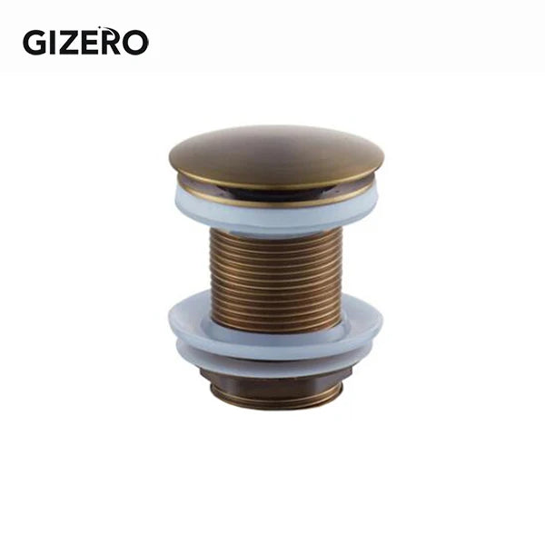 Bathroom Basin Sink Pop Up Drain Antique Brass
