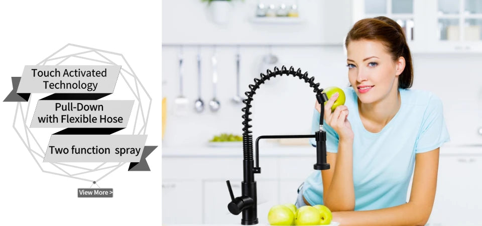 Black Shower System Bathroom Faucet Mixer Diverter Tap