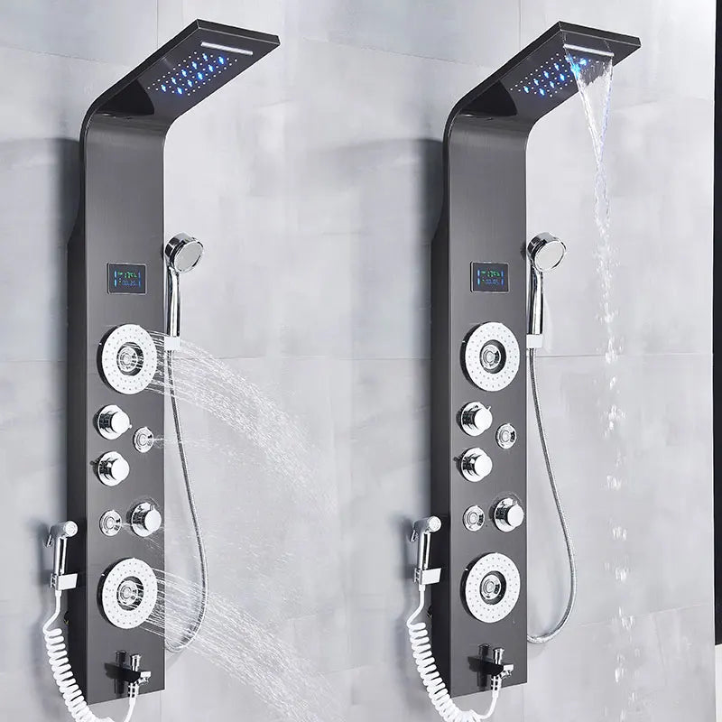 Led Bath Shower Faucet Digital Display Bath Shower