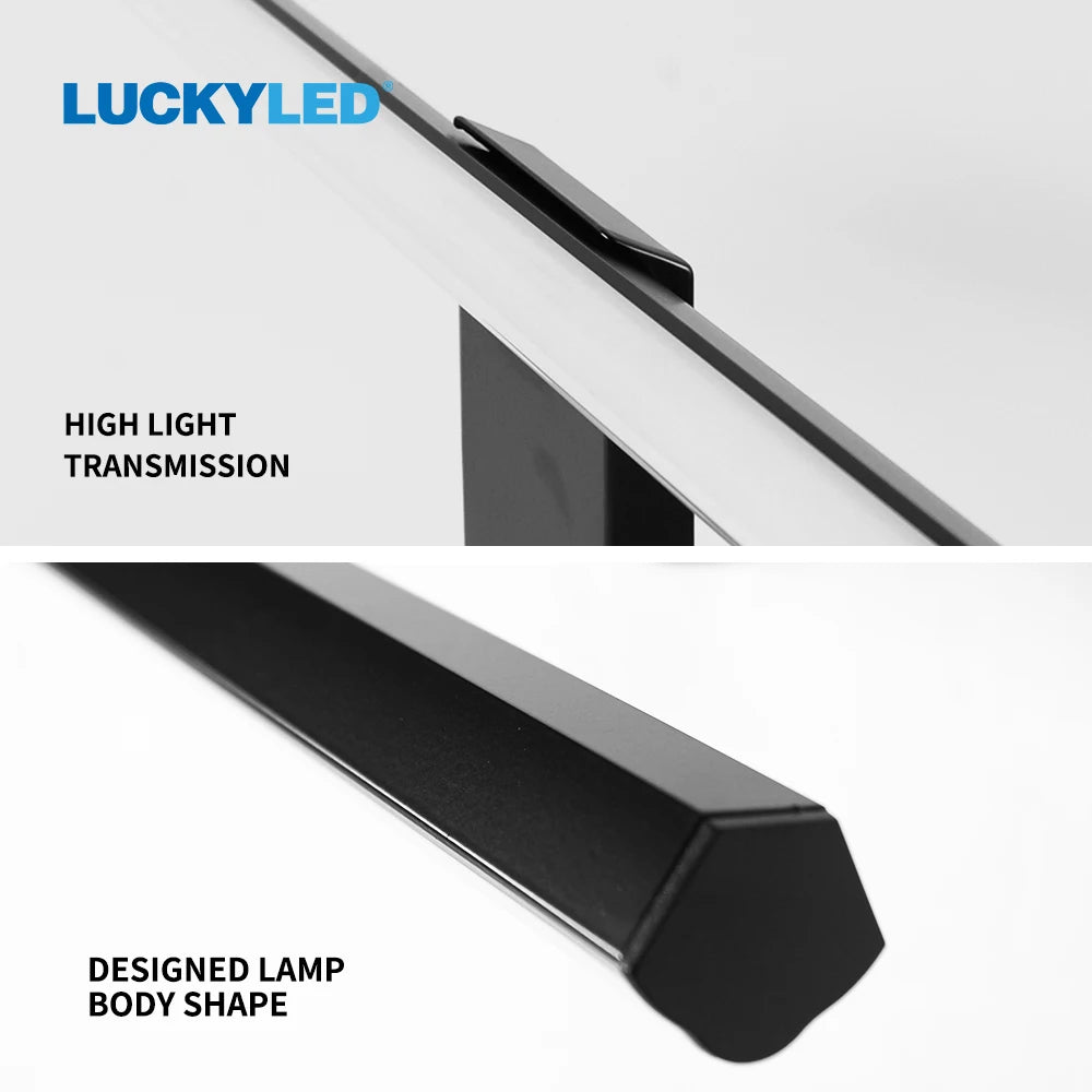 Luckyled Modern Led Wall Lamp Led Bathroom Mirror