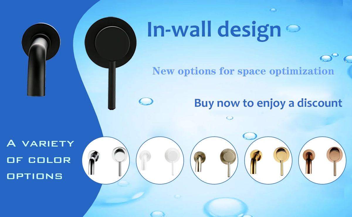 Bagnolux Shower Brass Drawing Concealed Wall Hanging Top