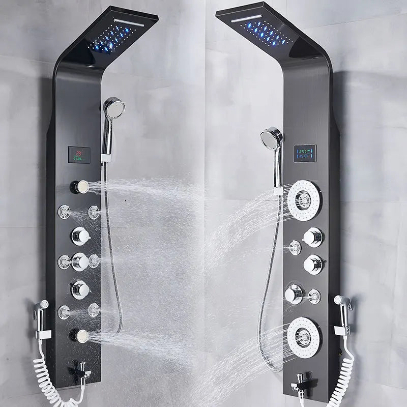 Led Bath Shower Faucet Digital Display Bath Shower