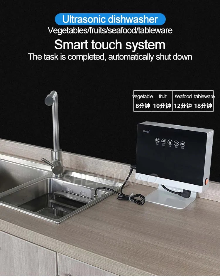 110v/220v Sink Dishwasher Small Free-Standing Installation-Free