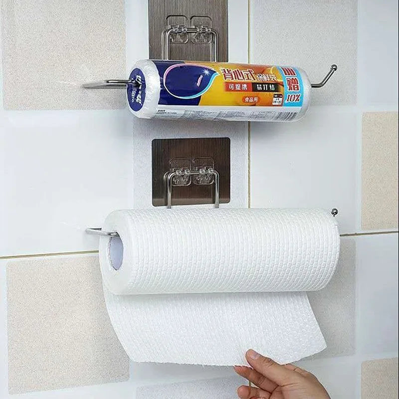 1/2pcs Hanging Toilet Paper Holder Roll Paper Holder