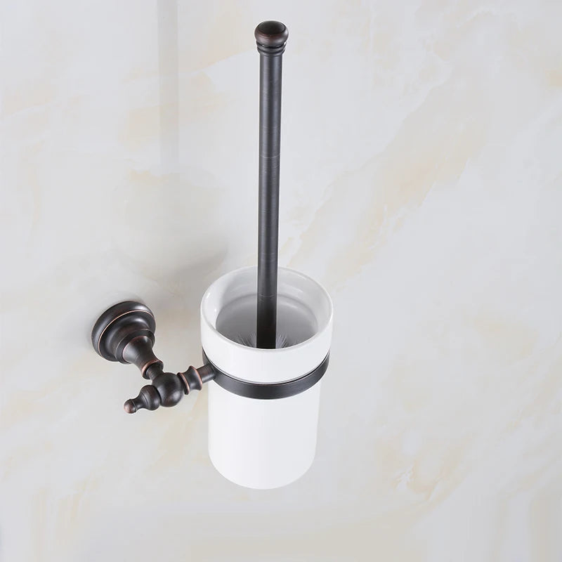 Oil Rubbed Bronze Bathroom Towel Shelf Towel Holder