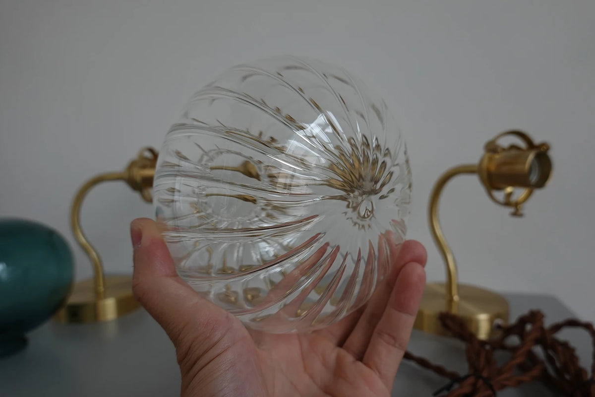 Iwhd Little Glass Ball Led Wall Light Fixtures