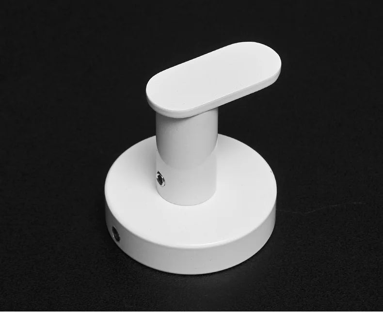 White Painted Stainless Steel Robe Hooks Wall Hang