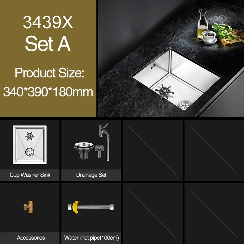 Asras Cup Washer Bar Counter Sink 304 Stainless
