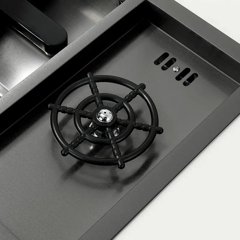 Hidden Black Sink Bowl Bar Small Size Sink