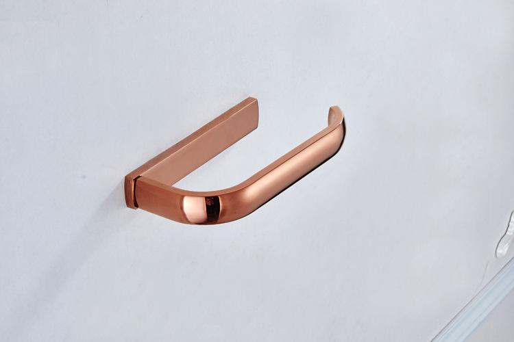 Biggers Luxury Rose Gold Copper Bathroom Paper Holder