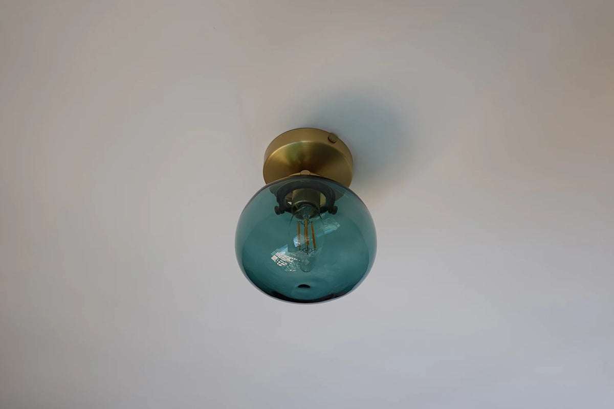 Iwhd Little Glass Ball Led Wall Light Fixtures