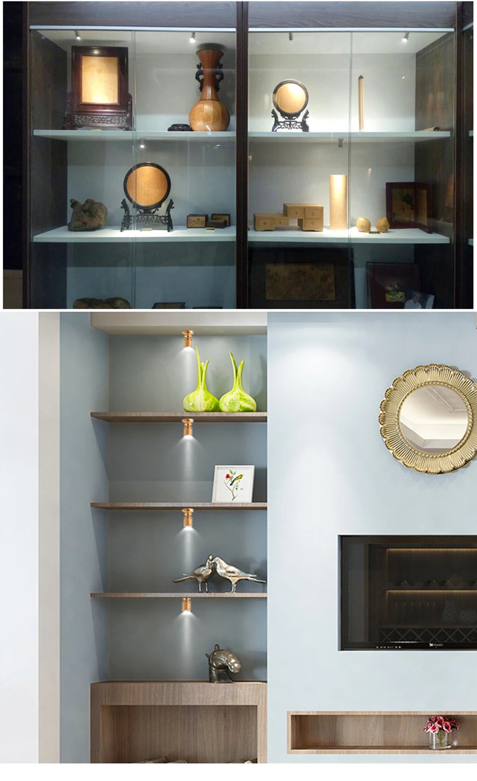 3w Led Recessed Cabinet Mini Spot Light 110v