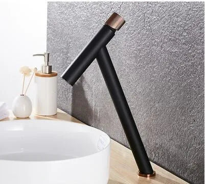 Tuqiu Basin Faucet Bathroom Lever Cold Brass Water