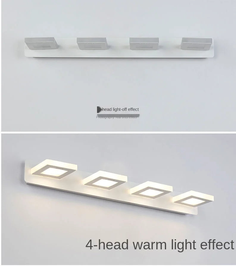Bathroom Mirror Front Wall Sconce Lamp Led Cloakroom