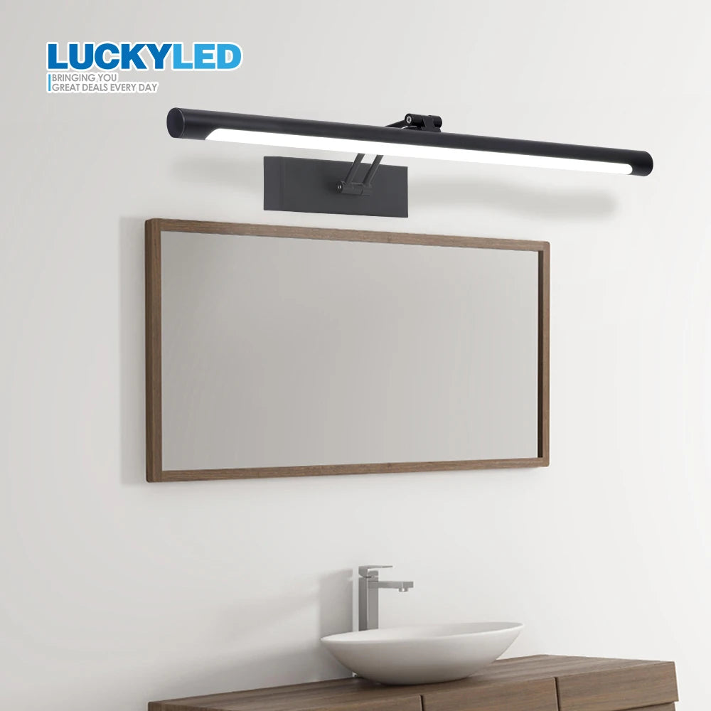 Luckyled Modern Mirror Light Bathroom Wall Lamp Loft