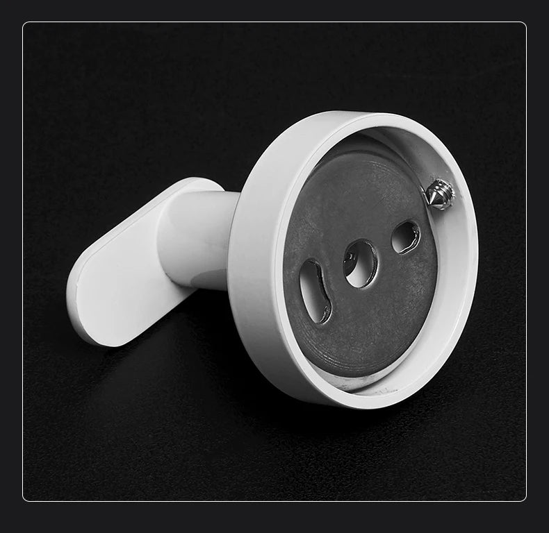 White Painted Stainless Steel Robe Hooks Wall Hang