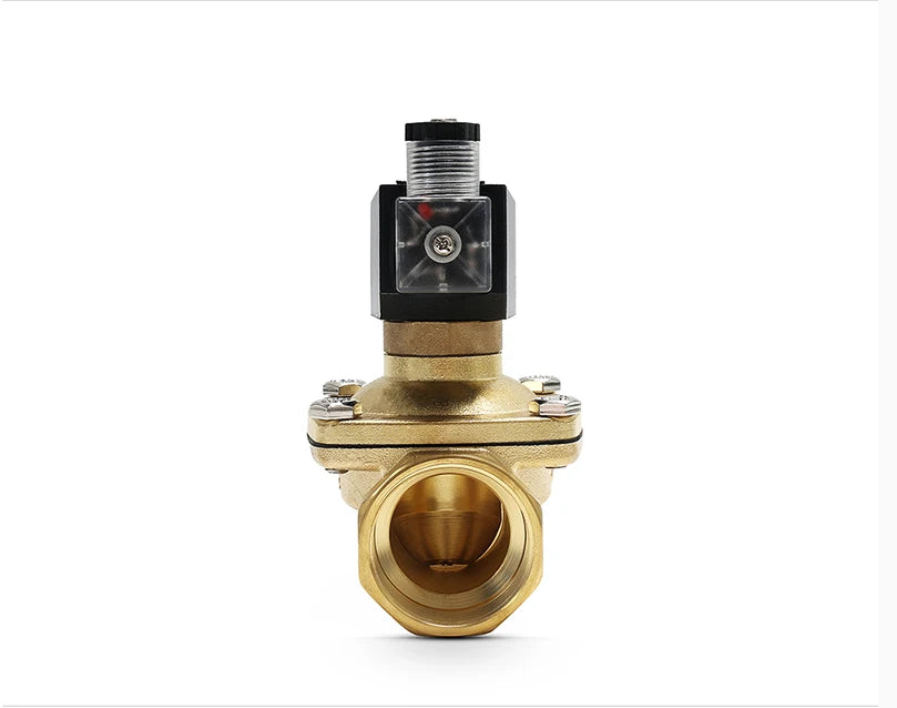 3/8 1/2 1-1/2 Brass Normally Open Solenoid Valve