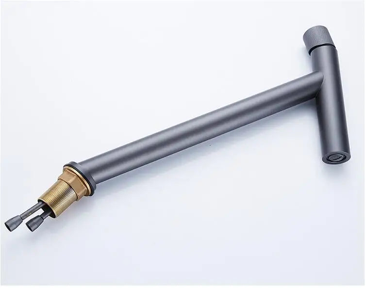 Tuqiu Basin Faucet Bathroom Lever Cold Brass Water