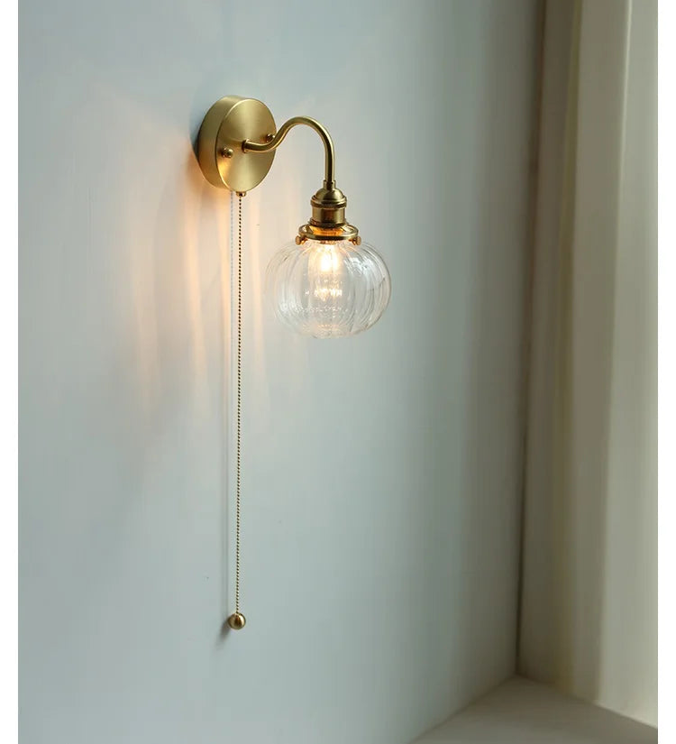 Iwhd Nordic Led Bathroom Mirror Light Fixture Pull