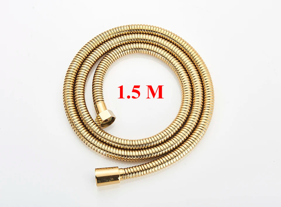 Gold Shower Faucet Bath Shower Mixer Tap Rainfall